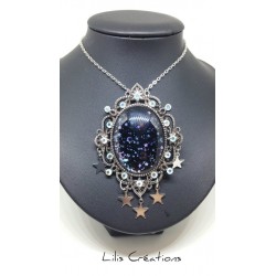 Collier "Galaxie d'étoiles"...